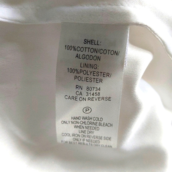 BCBGMaxAzria White w/ Sequins Strapless Dress - Picture 8 of 8